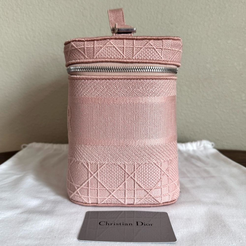 ❌SOLD❌NEW DIOR Large Travel Vanity Case in Boise de Rose - Picture 5 of 8